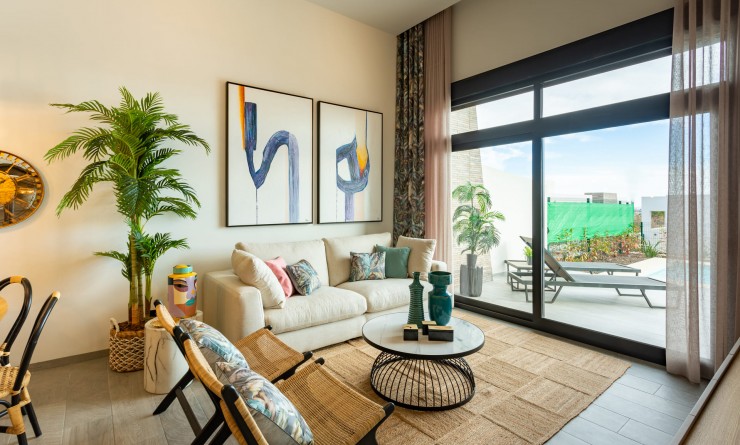 Nieuwbouw woningen - terraced - La Finca Golf