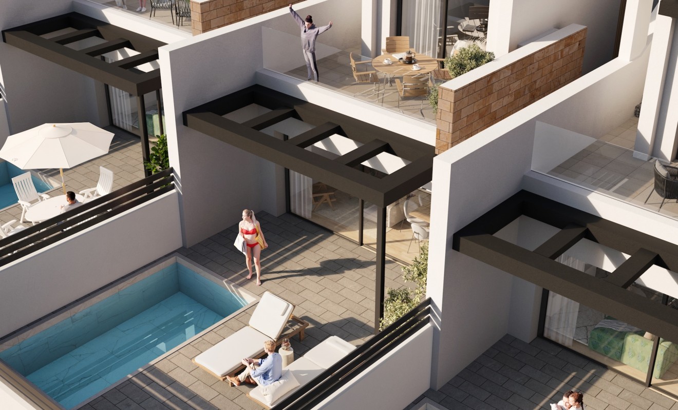 Nieuwbouw woningen - terraced - Torrevieja - torrevieja