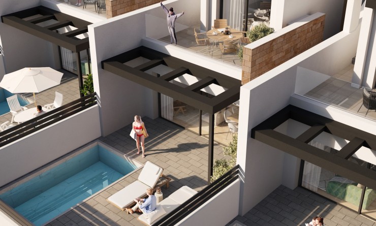 Nieuwbouw woningen - terraced - Torrevieja - torrevieja