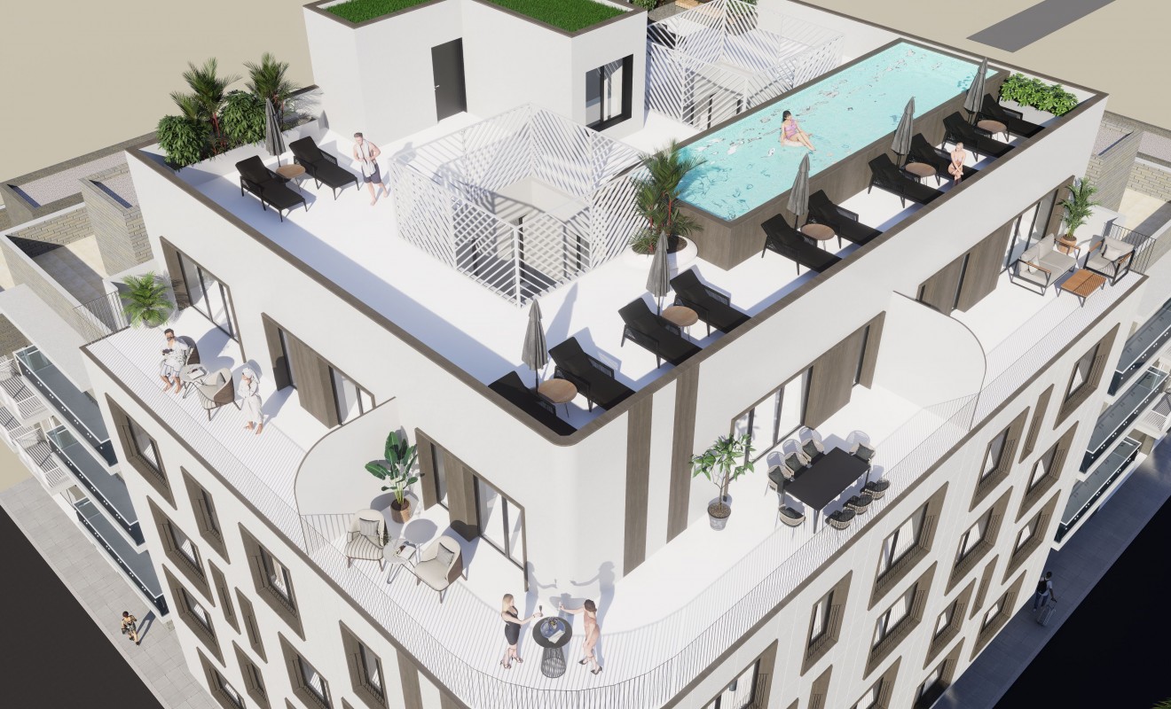 Nieuwbouw woningen - Appartement - Torrevieja - torrevieja