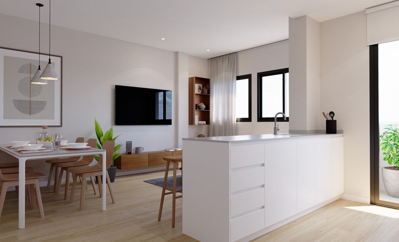 Nieuwbouw woningen - ground-floor - Algorfa