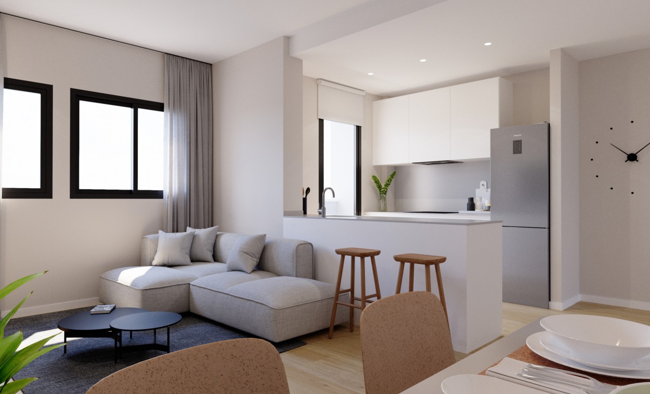 Nieuwbouw woningen - ground-floor - Algorfa