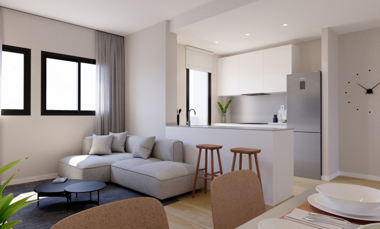 Nieuwbouw woningen - ground-floor - Algorfa