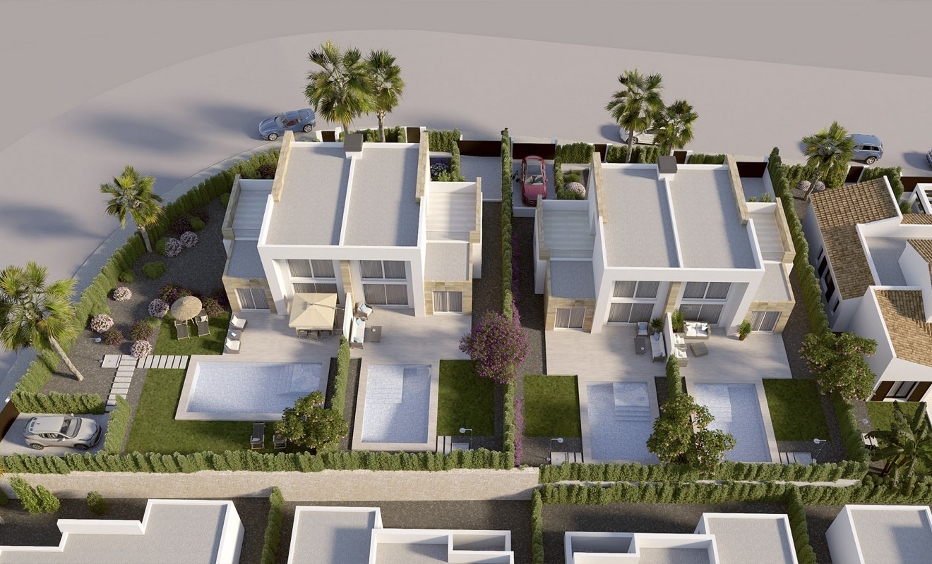 Nieuwbouw woningen - terraced - La Finca Golf