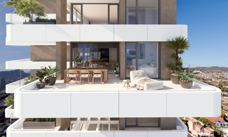 Nieuwbouw woningen - Appartement - Calpe