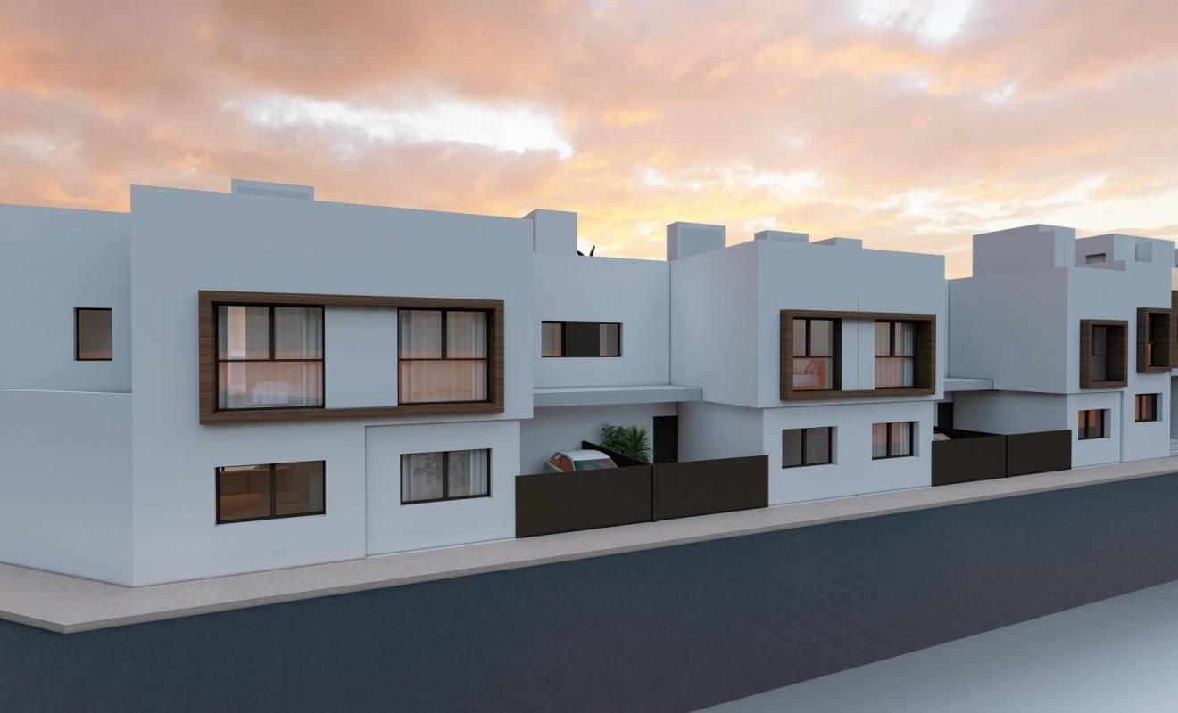 Nieuwbouw woningen - Town House - San Javier - pueblo