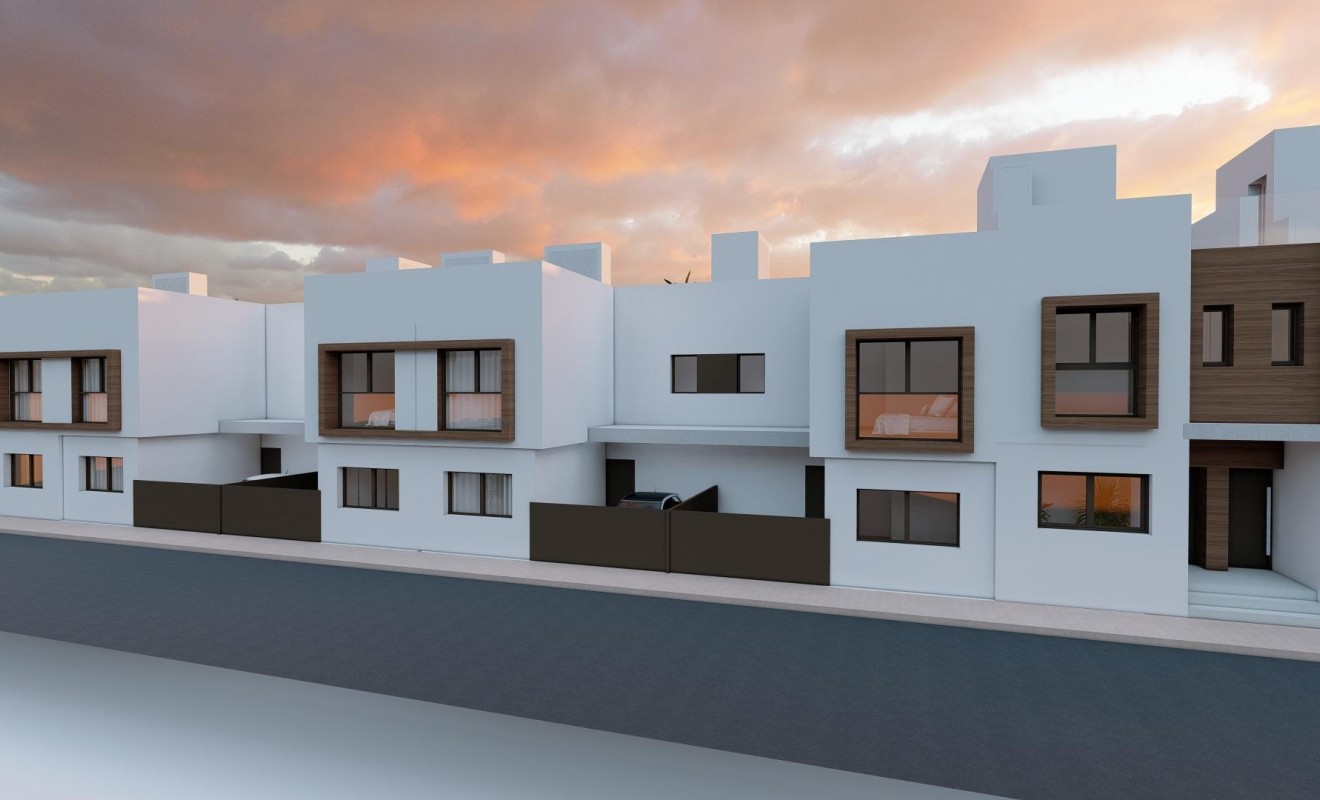 Nieuwbouw woningen - Town House - San Javier - pueblo