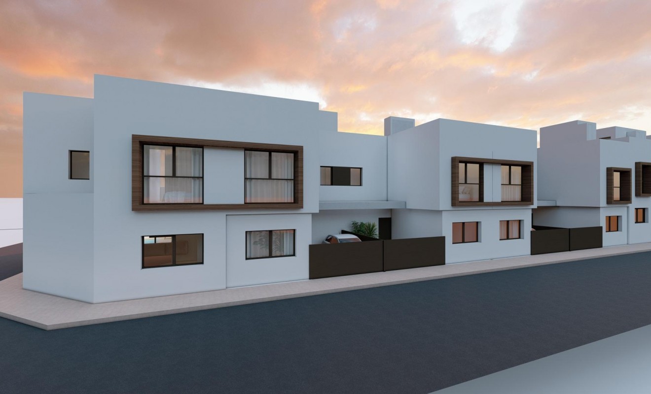Nieuwbouw woningen - Town House - San Javier - pueblo