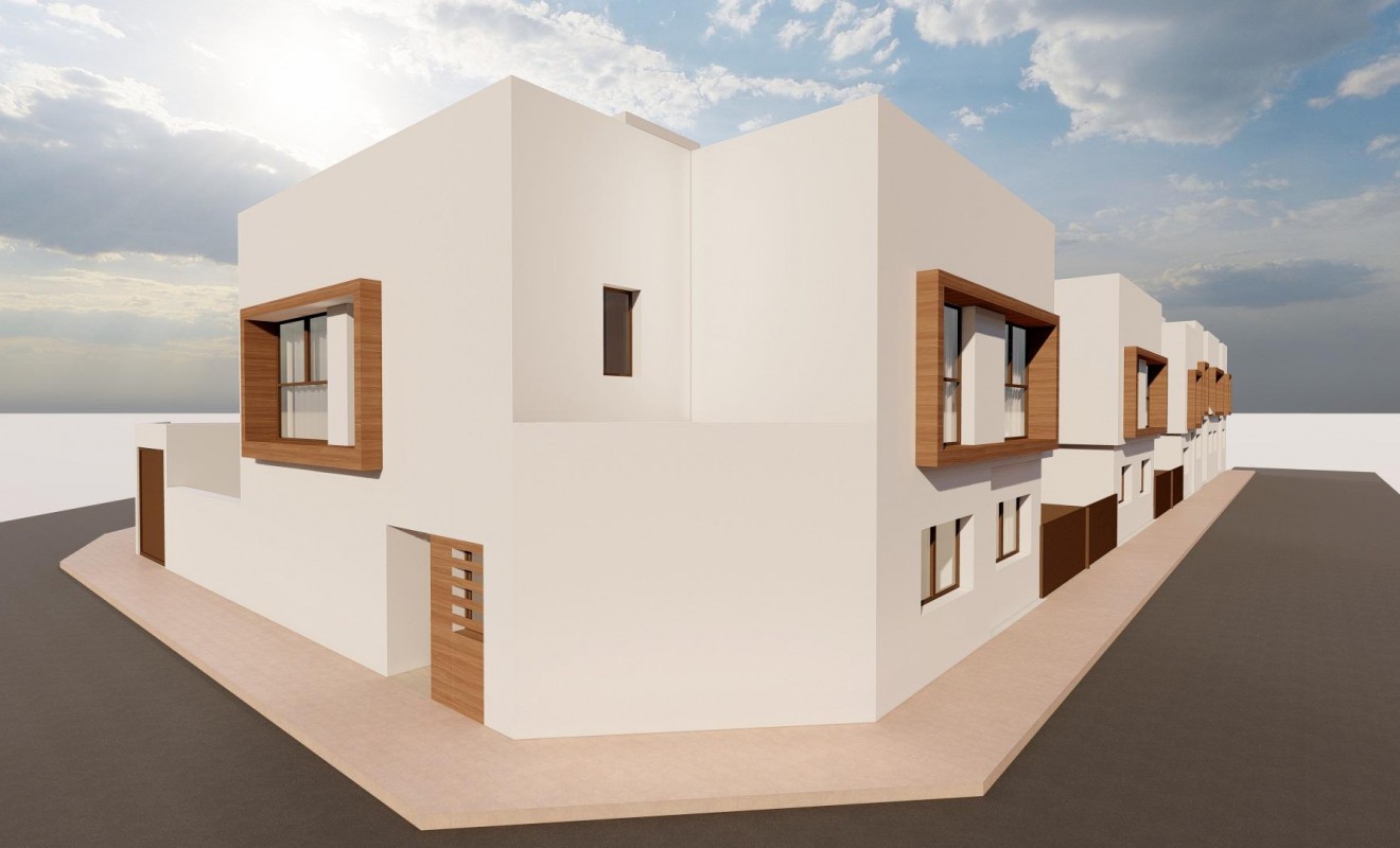 Nieuwbouw woningen - Town House - San Javier - pueblo