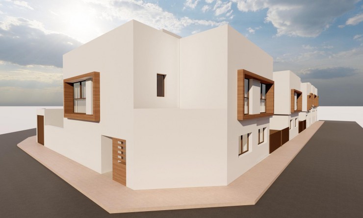 Nieuwbouw woningen - Town House - San Javier - pueblo