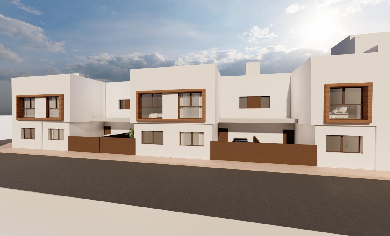 Nieuwbouw woningen - Town House - San Javier - pueblo