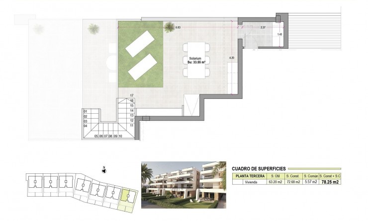 Nieuwbouw woningen - Penthouse - Alhama de Murcia - Condado de Alhama