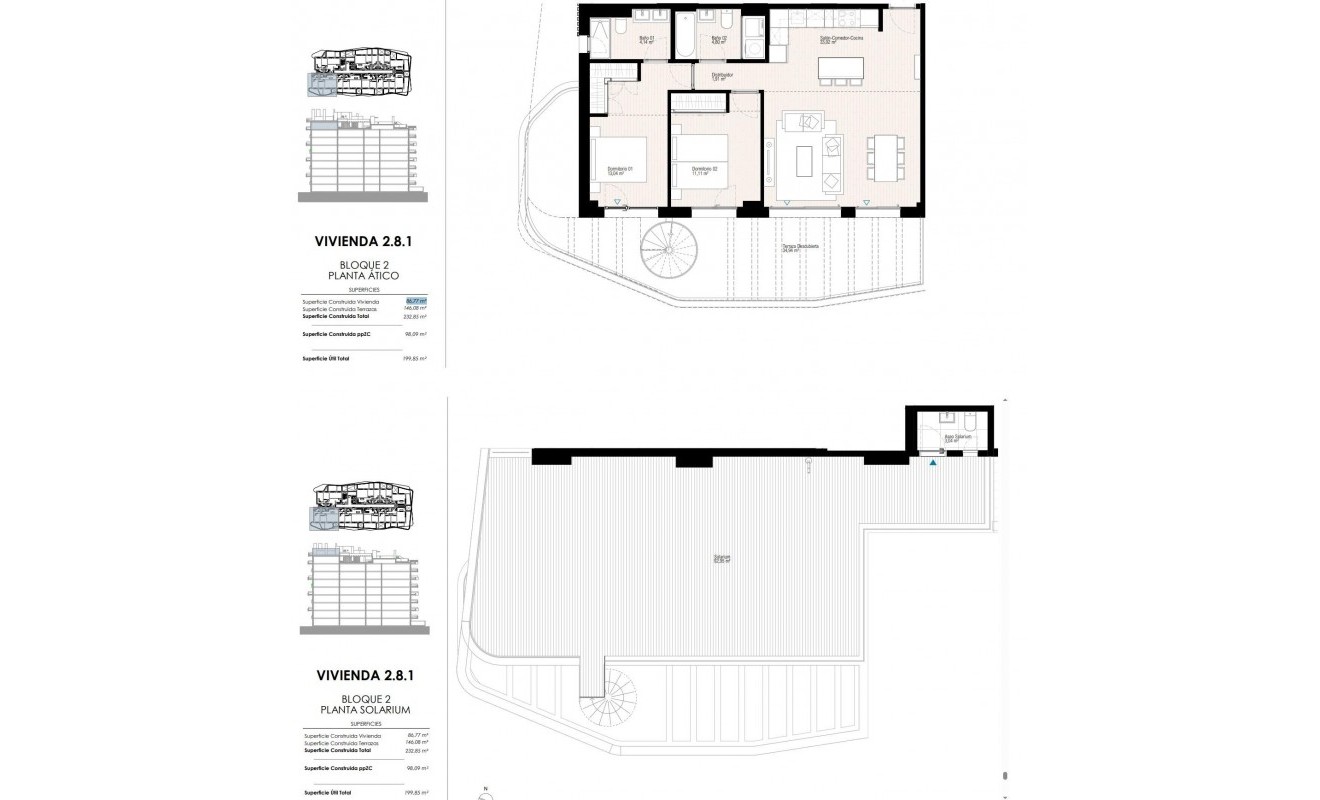 Nieuwbouw woningen - Penthouse - Villajoyosa - Playa del Torres