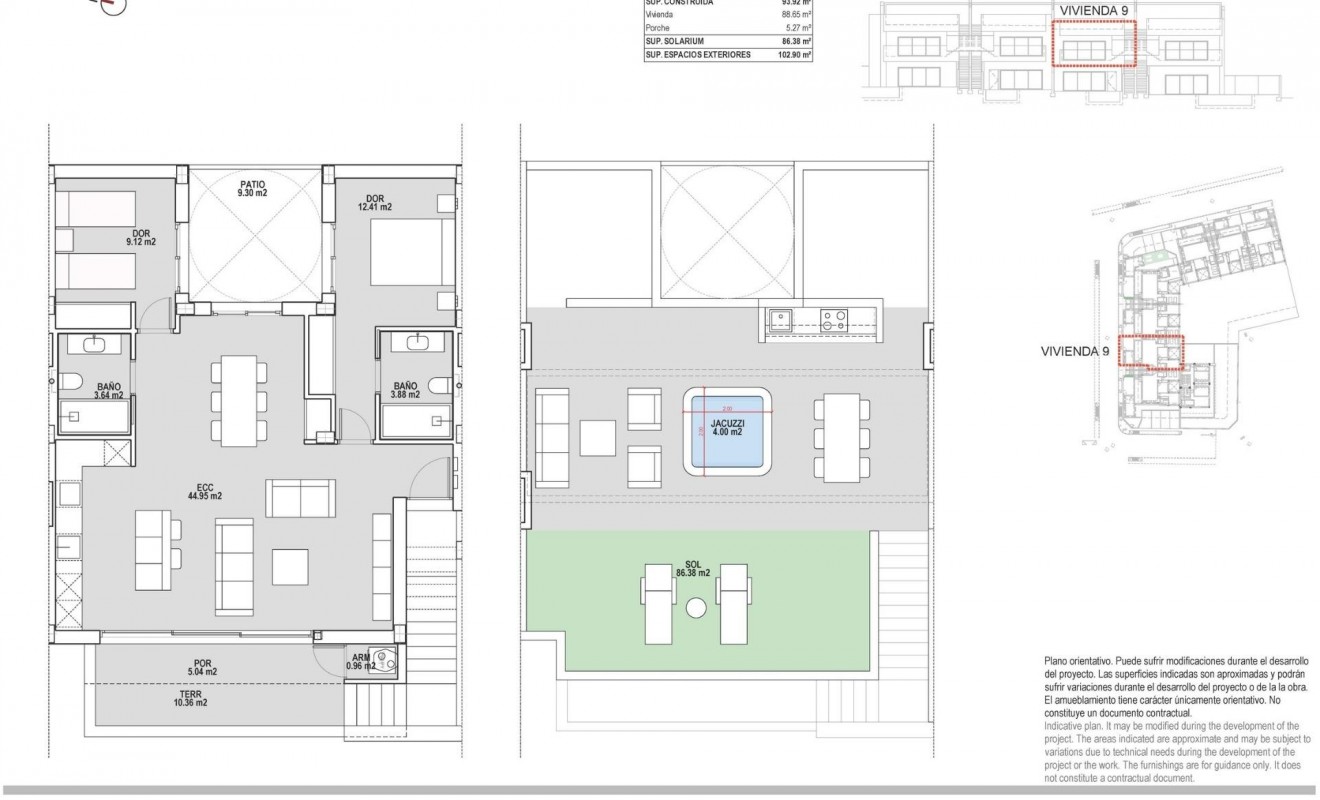 Nieuwbouw woningen - Bungalow - Pilar de la Horadada - pueblo