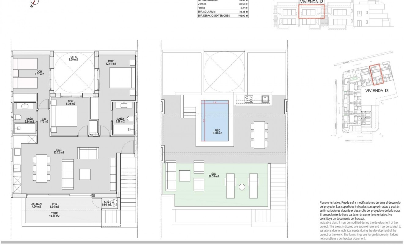 Nieuwbouw woningen - Bungalow - Pilar de la Horadada - pueblo