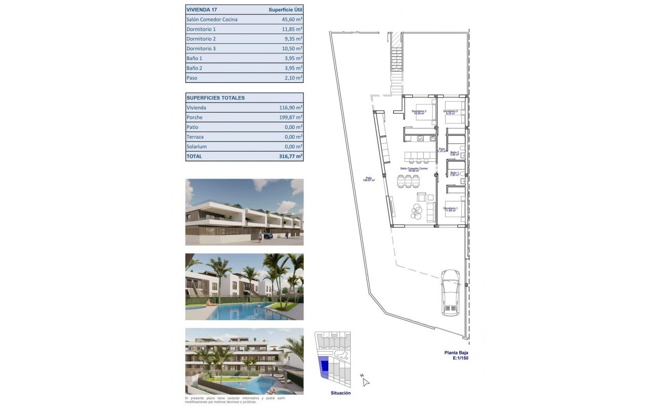 Nieuwbouw woningen - Bungalow - Pilar de la Horadada - pueblo