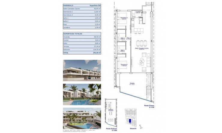 Nieuwbouw woningen - Bungalow - Pilar de la Horadada - pueblo