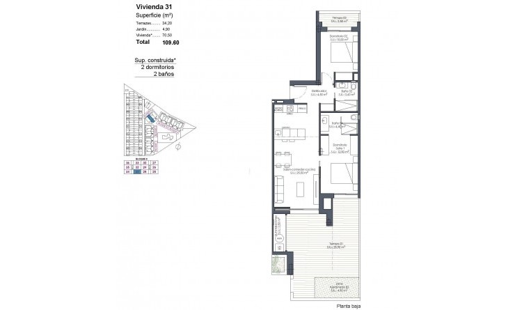 Nieuwbouw woningen - Appartement - Los Alcázares - Serena Golf