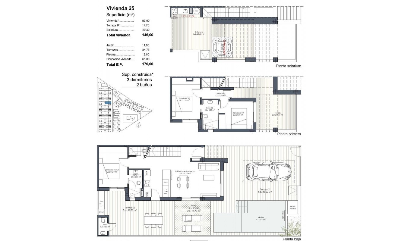 Nieuwbouw woningen - Quad House - Los Alcázares - Serena Golf