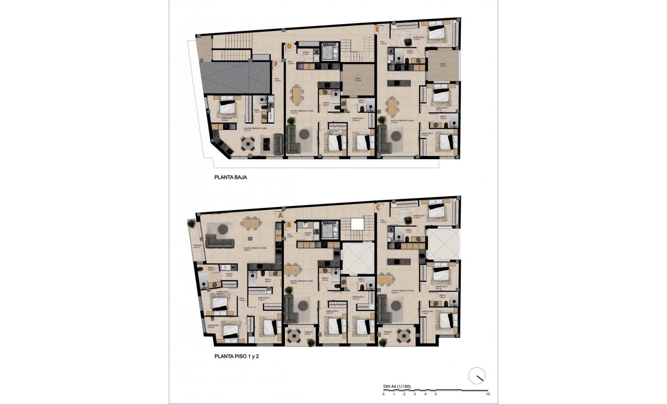 Nieuwbouw woningen - Penthouse - Catral - pueblo