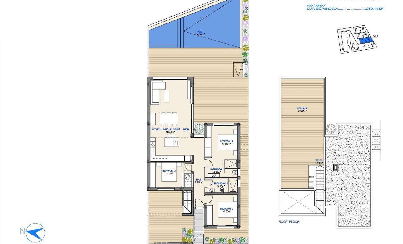 Nouvelle construction - Villa - Los Alcázares - Serena Golf