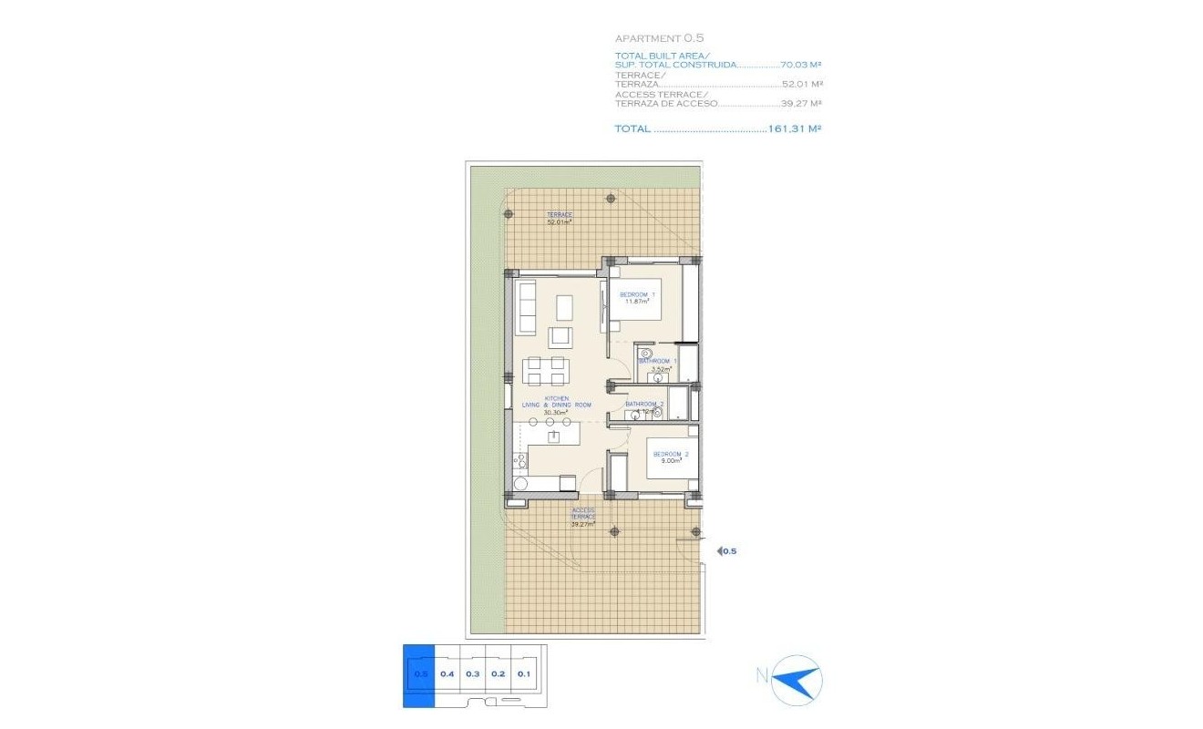 Nouvelle construction - Appartement - Los Alcázares - Serena Golf