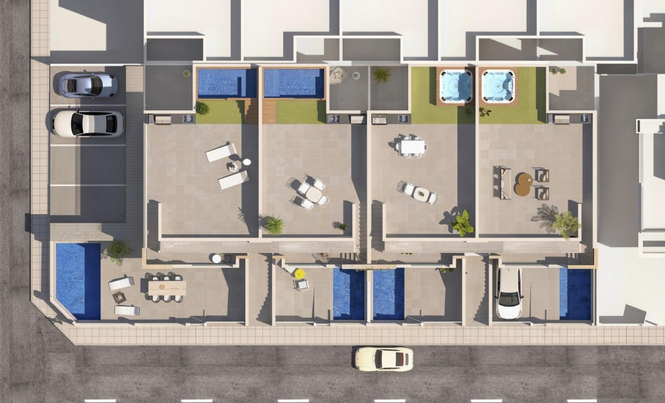 Nieuwbouw woningen - Bungalow - San Pedro del Pinatar - Las esperanzas