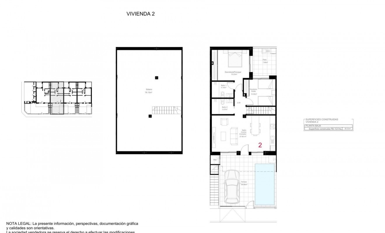 Nieuwbouw woningen - Bungalow - San Pedro del Pinatar - Las esperanzas