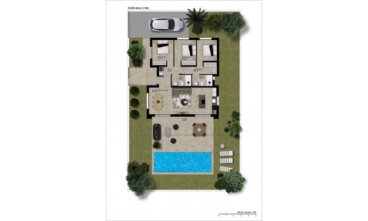 Nieuwbouw woningen - Villa - Hondón de las Nieves - Urbaniz La Montañosa