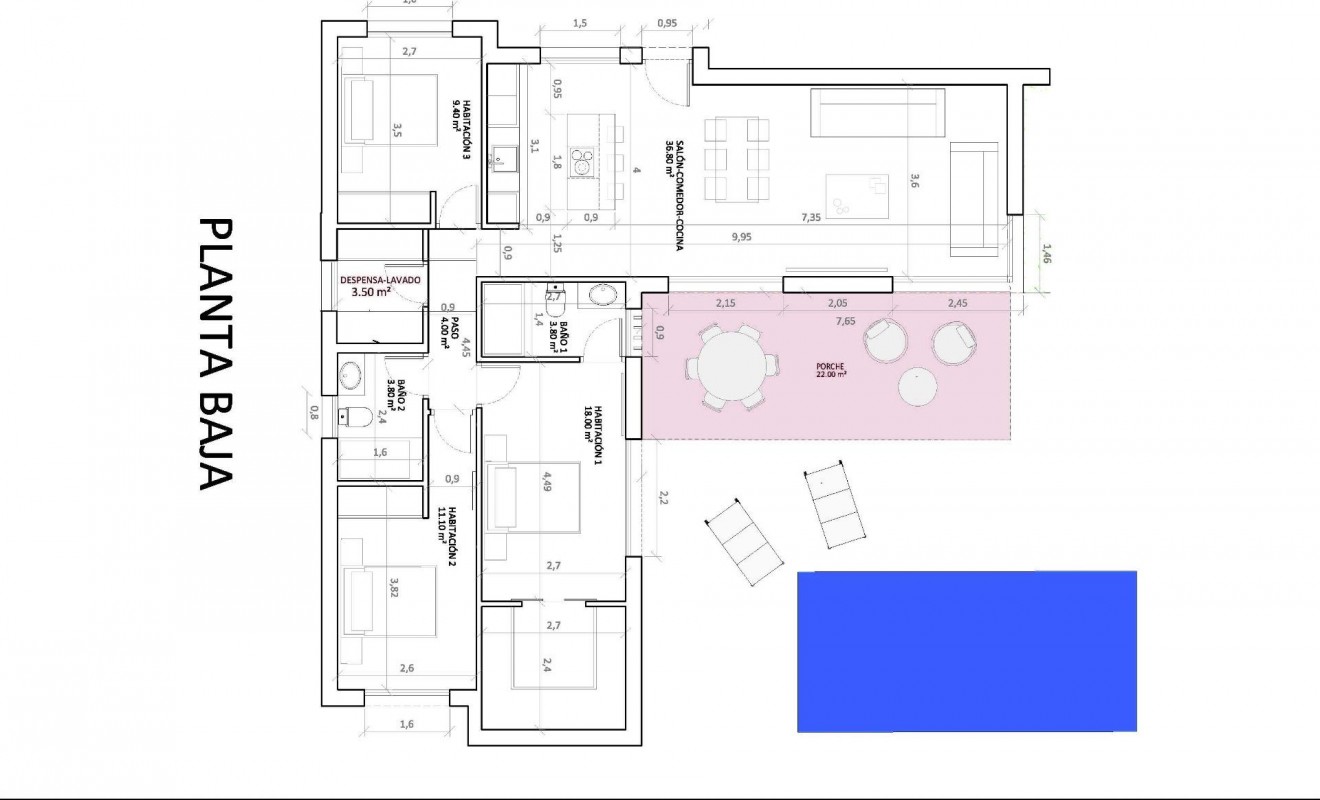 Nieuwbouw woningen - Villa - Monforte del Cid - La Capitana