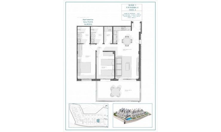 Nieuwbouw woningen - Appartement - Vera - Pueblo Salinas