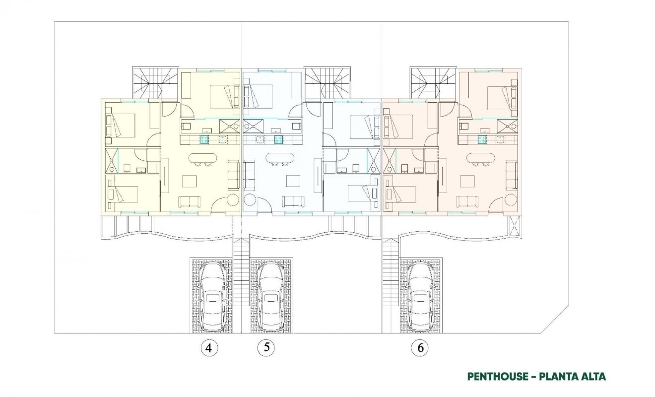 Nieuwbouw woningen - Bungalow - Pilar de la Horadada - parques de Andromeda