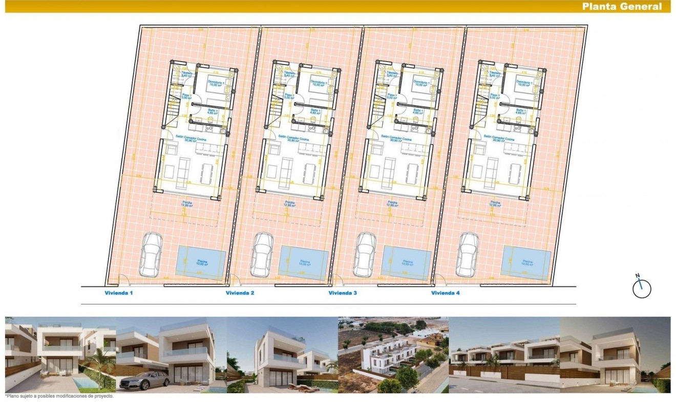 Nieuwbouw woningen - Villa - Pilar de la Horadada - pueblo