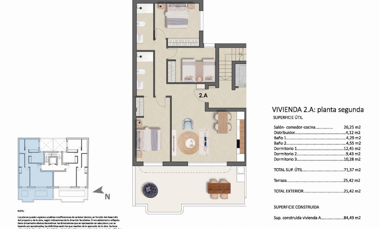 Nieuwbouw woningen - Penthouse - Pilar de la Horadada - Torre de la Horadada
