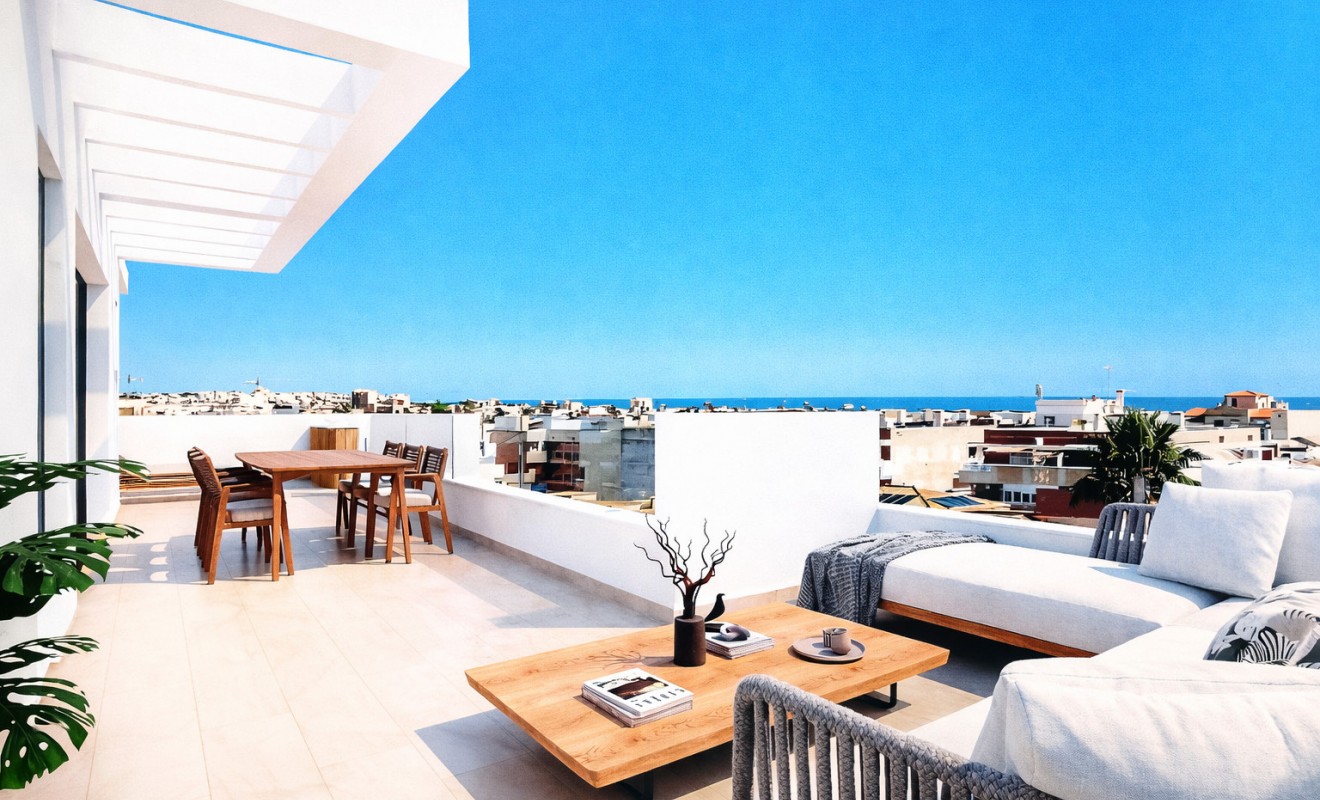 Nieuwbouw woningen - Penthouse - Torrevieja - Nueva Torrevieja