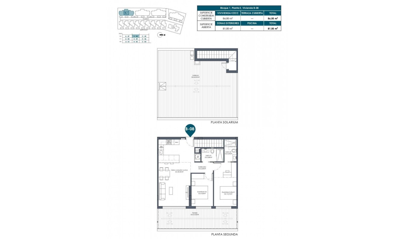 Nieuwbouw woningen - Penthouse - Los Alcázares - Serena Golf