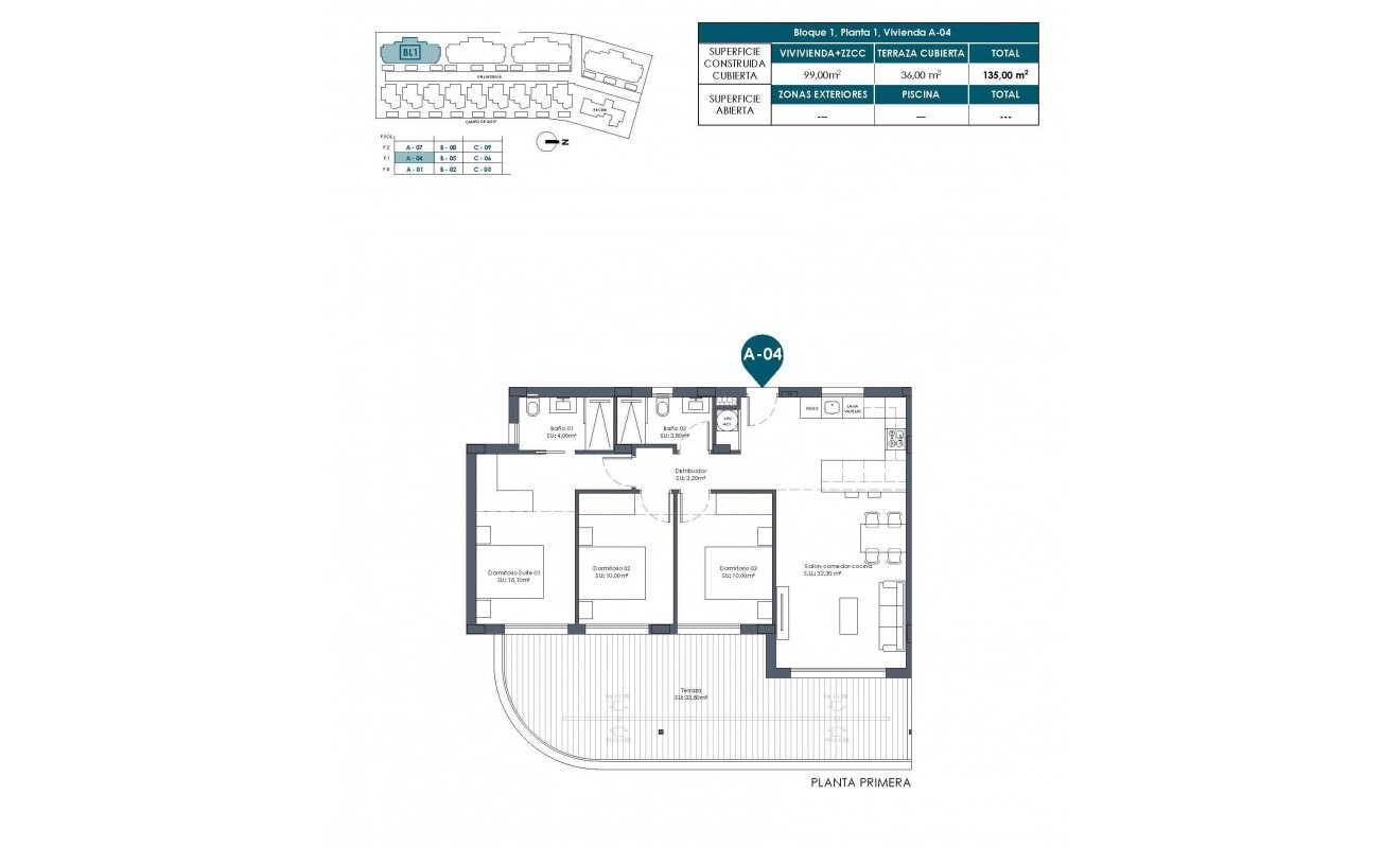 Nieuwbouw woningen - Appartement - Los Alcázares - Serena Golf