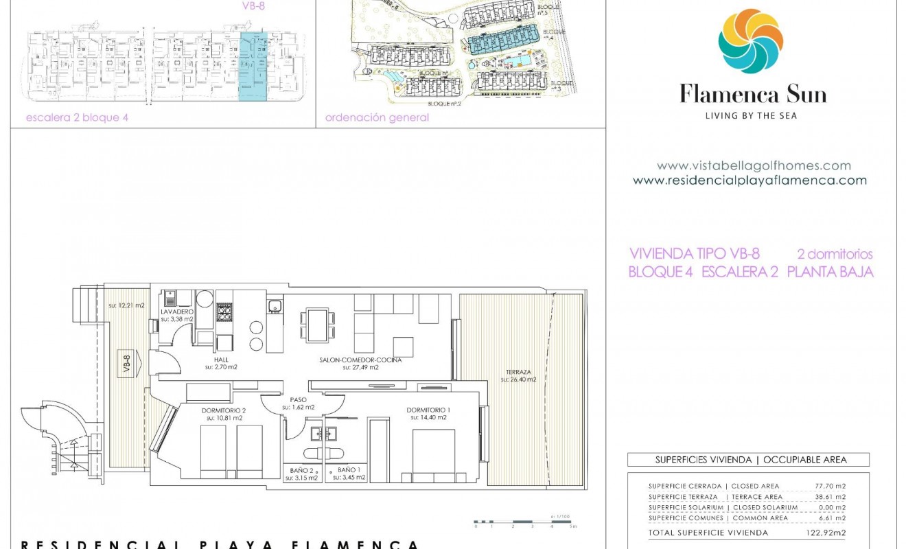 Nieuwbouw woningen - Appartement - Orihuela Costa - Playa Flamenca