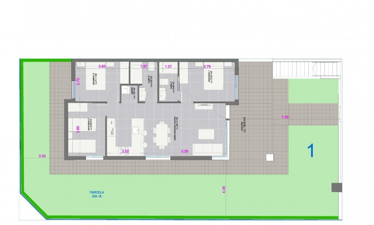 Nieuwbouw woningen - Bungalow - Pilar de la Horadada - pueblo