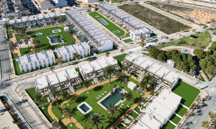 Nieuwbouw woningen - Bungalow - Pilar de la Horadada - pueblo