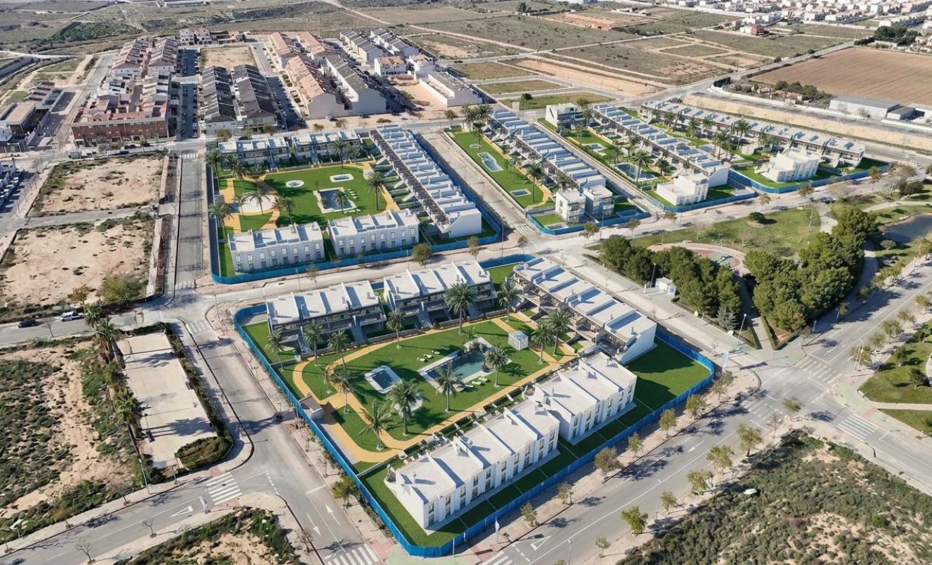 Nieuwbouw woningen - Bungalow - Pilar de la Horadada - pueblo