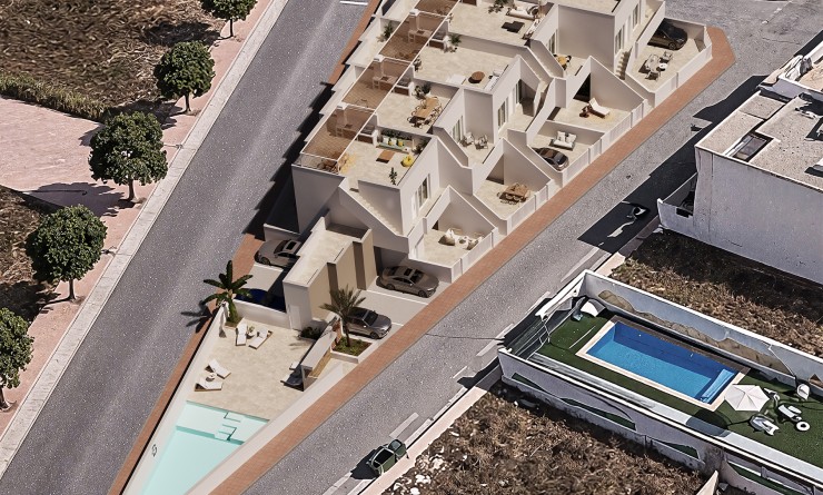 Nieuwbouw woningen - low-bungalow - San Pedro del Pinatar