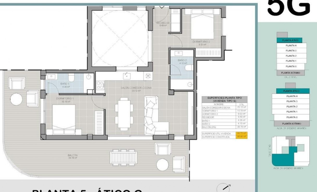 Nieuwbouw woningen - Penthouse - Torrevieja - El acequión