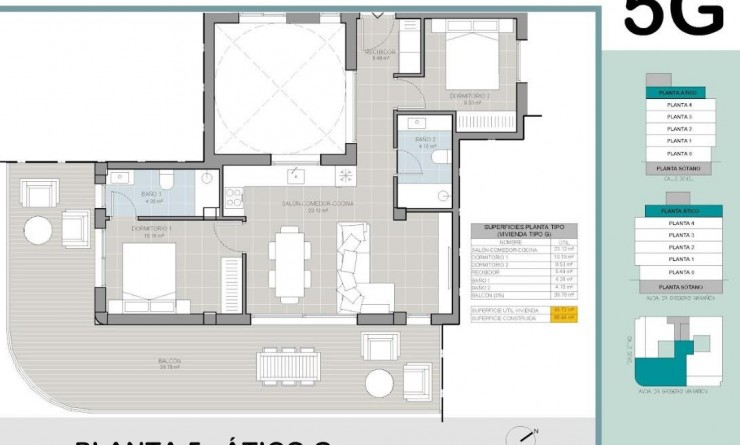 Nieuwbouw woningen - Penthouse - Torrevieja - El acequión