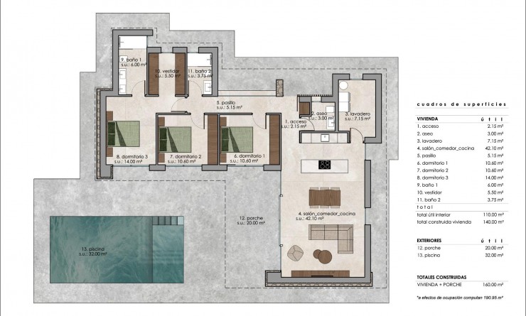 Nieuwbouw woningen - Villa - Pinoso - Lel