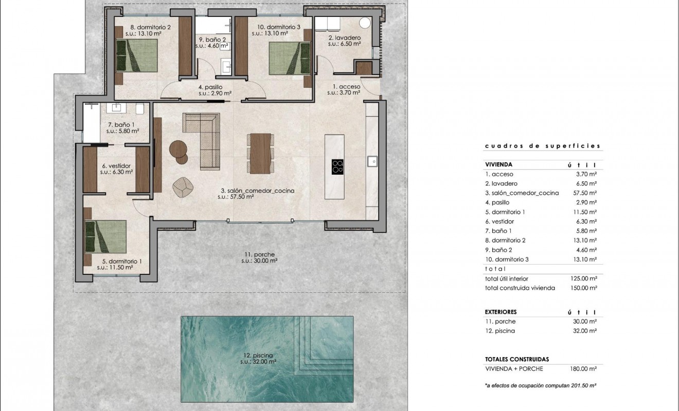 Nieuwbouw woningen - Villa - Pinoso - Lel