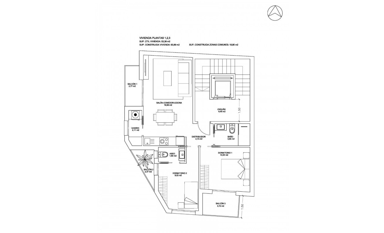 Nieuwbouw woningen - Appartement - Bigastro - CENTRO