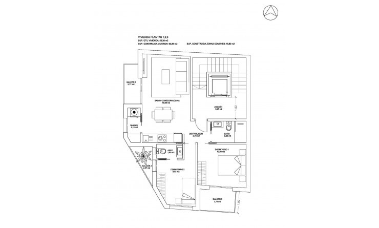 Nieuwbouw woningen - Appartement - Bigastro - CENTRO