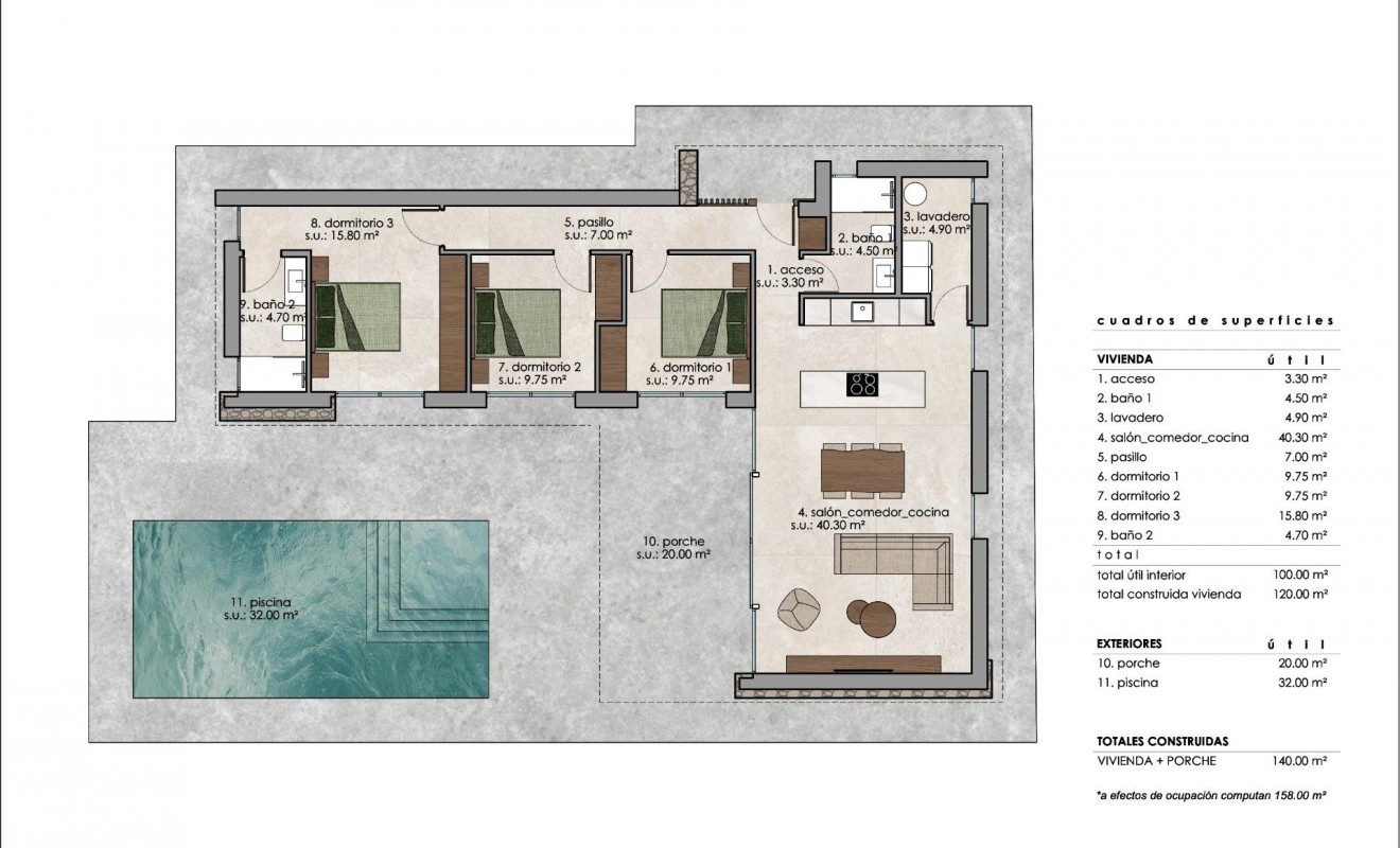 Nieuwbouw woningen - Villa - Pinoso - Lel