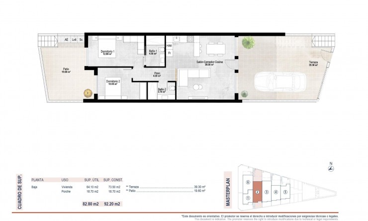 Nieuwbouw woningen - Bungalow - San Pedro del Pinatar - Pueblo
